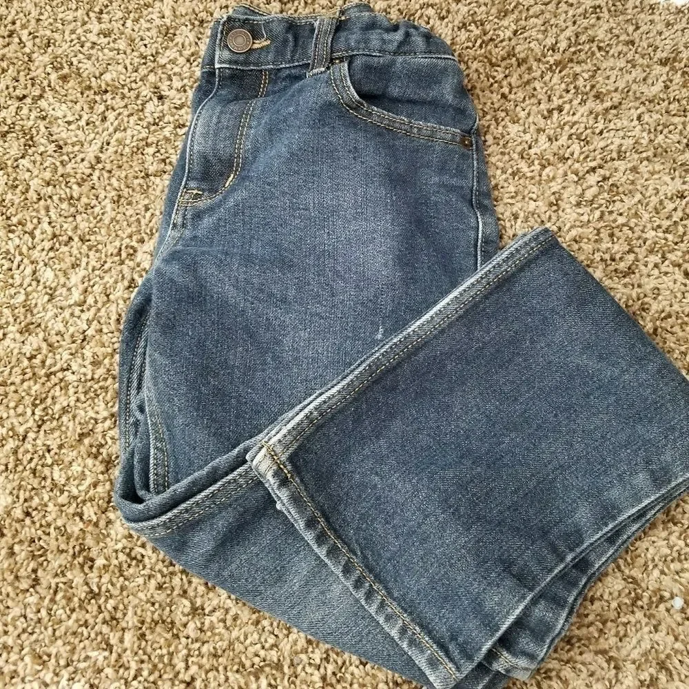 Old Navy Boys Size 14 Regular Jeans Medium Wash Blue Denim